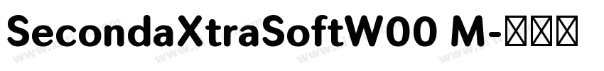 SecondaXtraSoftW00 M字体转换